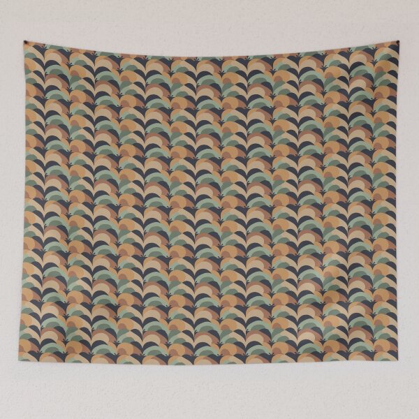 Artikelvorschau, Muted Autumn / Soft Autumn pattern, skin-tone matching, personal color analysis, PCA, mid century modern entworfen und verkauft von look4seasons.