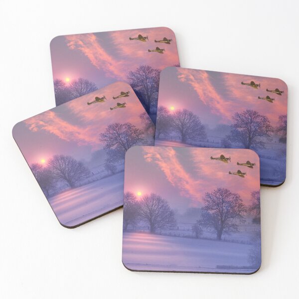Item preview,  Winter Sunrise Spitfires  designed and sold by Alisonchambers2.
