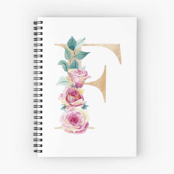 Item preview, Watercolor floral letter F  designed and sold by tapilipa.