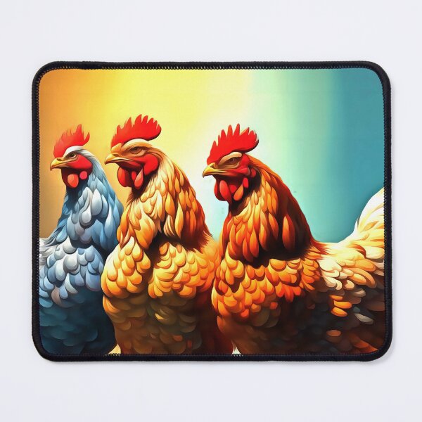 Item preview, Three French Hens v2 designed and sold by taiche.