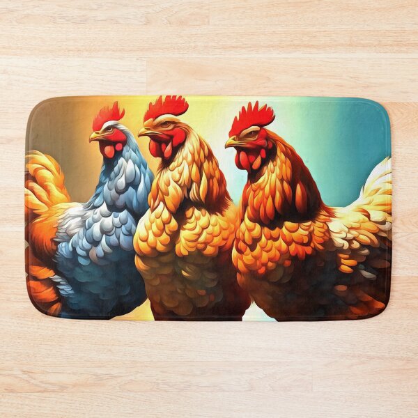 Item preview, Three French Hens v2 designed and sold by taiche.