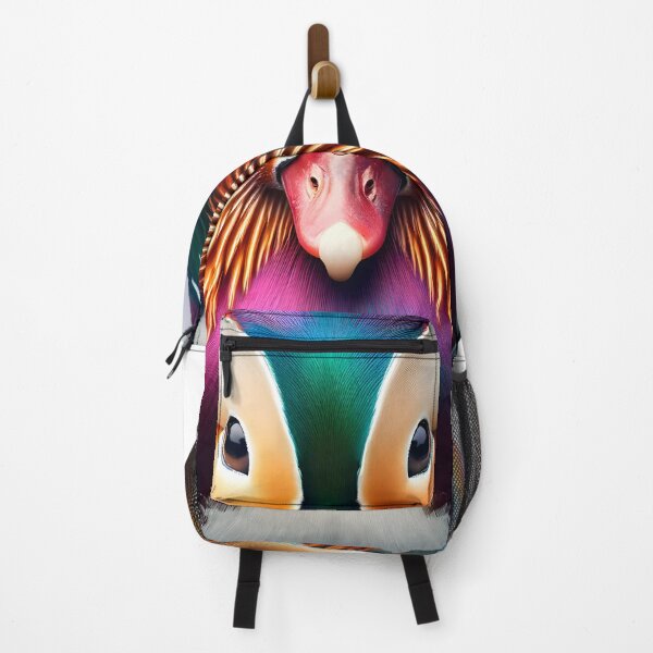 Artikelvorschau, Rainbow luminous mandarin duck 13, Funny entworfen und verkauft von RAINBOWGLASS.