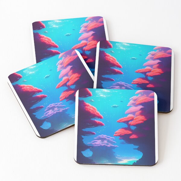 Item preview, AI generated underwater landscape designed and sold by Tinkerbell678.