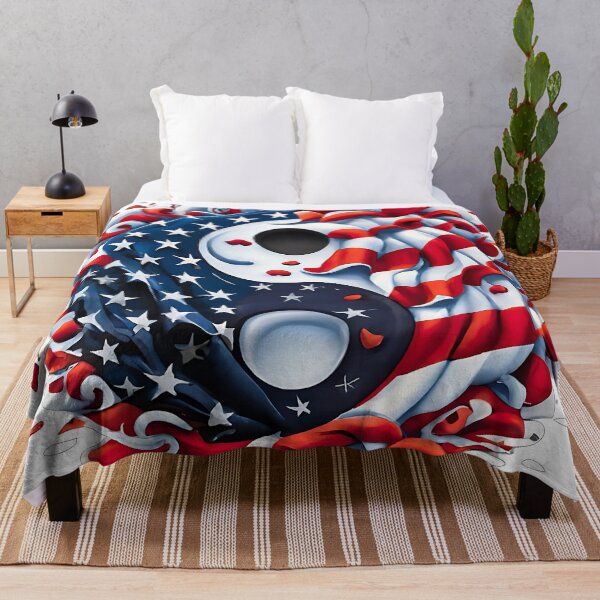 Item preview, Yin and Yang, Stars and Stripes designed and sold by Lisa Pearlman.