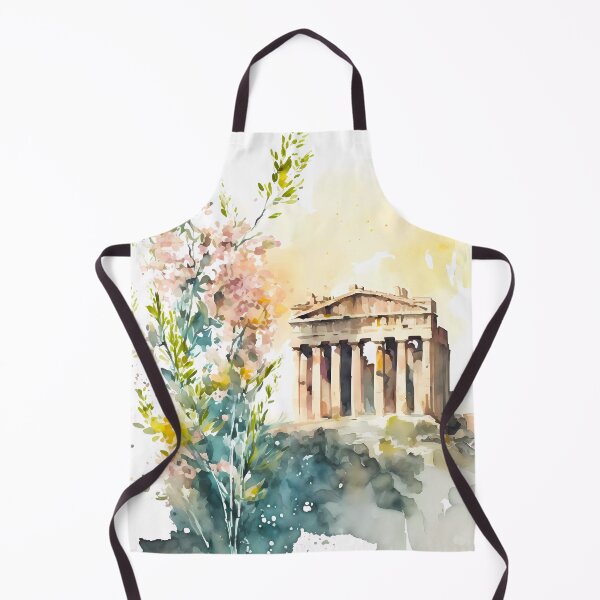 Item preview, Watercolor Parthenon Acropolis designed and sold by haroulita.