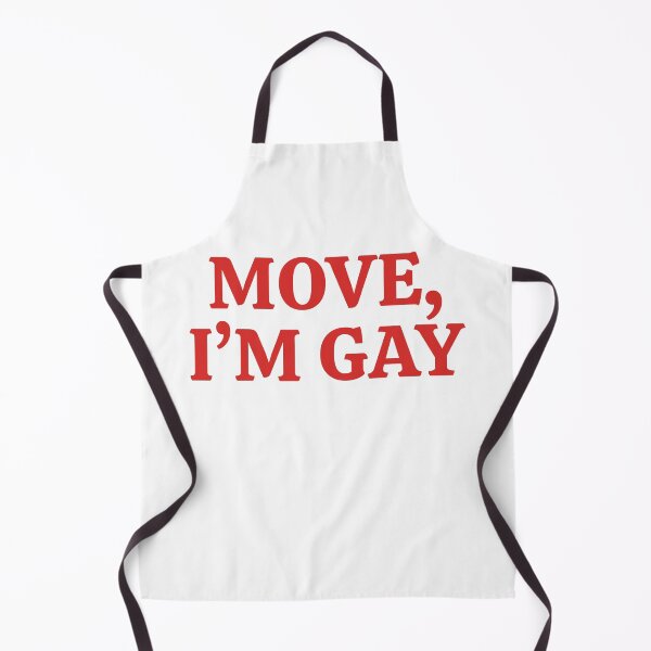 Item preview, "MOVE I'M GAY" Bold Confident Pride Statement Design designed and sold by KikiValley.