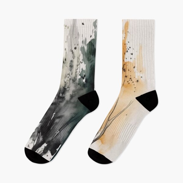 Item preview, Watercolor autumn winter trees designed and sold by haroulita.