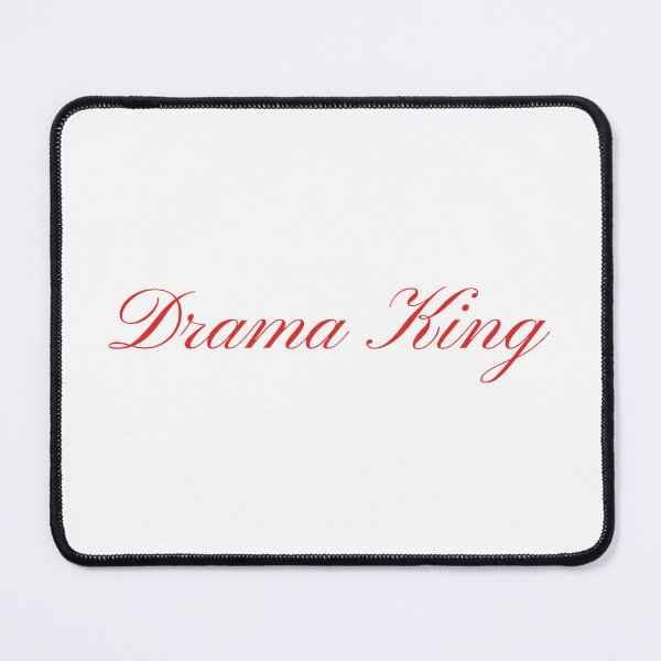 Item preview, Chic Drama King Calligraphy Design in Red designed and sold by KikiValley.