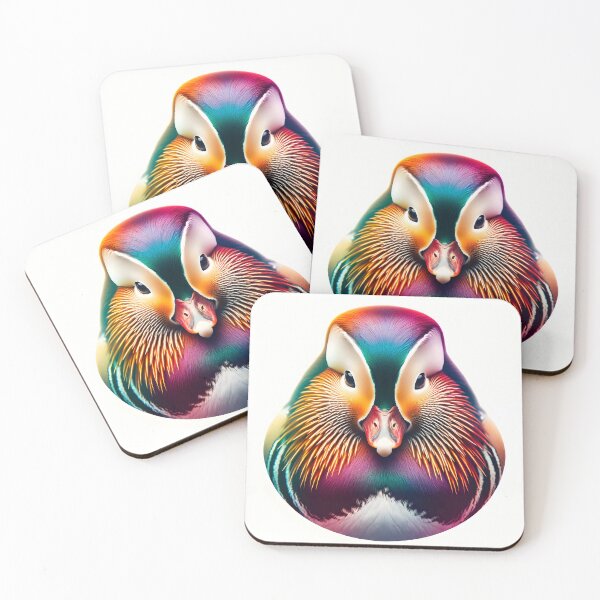 Item preview, Rainbow luminous mandarin duck 15, Funny designed and sold by RAINBOWGLASS.
