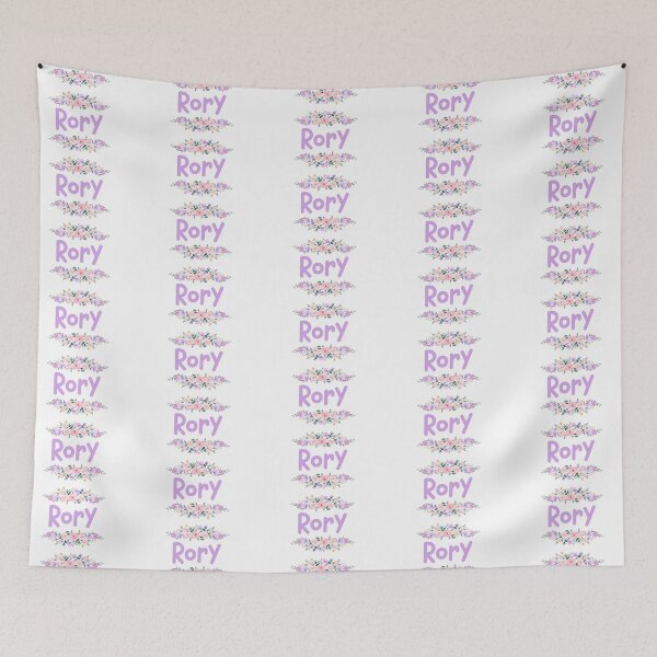Item preview, Purple Flower Rory Name Label  designed and sold by NormadWorld.