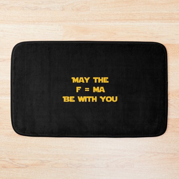 Item preview, May the F = MA Be With You 2 designed and sold by ZepoPublishing.