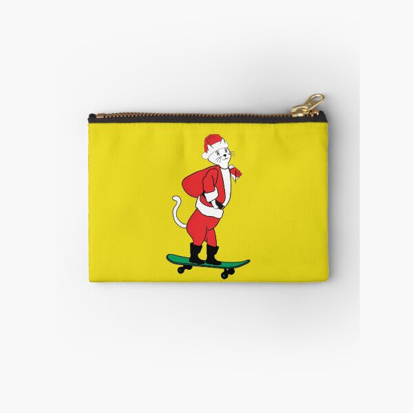 Item preview, Cute Santa Cat Claws Skater  designed and sold by UniqueDesignHub.