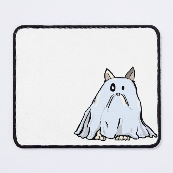 Item preview, doobie dog ghost designed and sold by DoobietheDog.