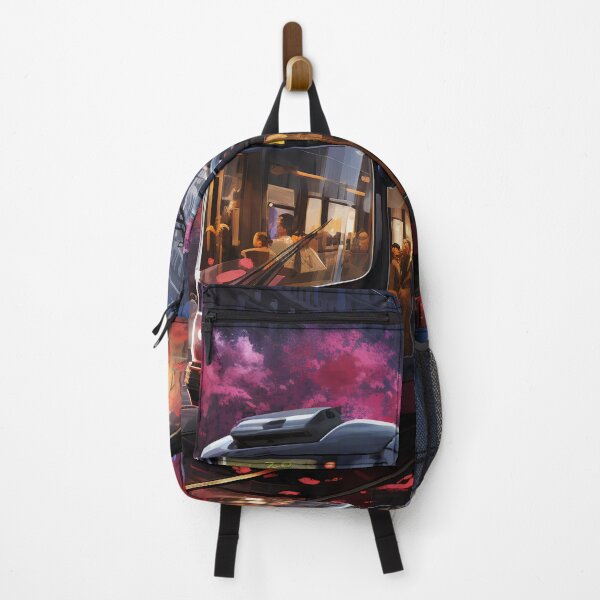 Item preview, Sunset Reflections on the City Tramline designed and sold by oanaunciuleanu.
