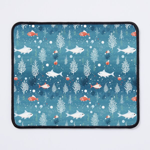 Item preview, Enchanted Ocean Christmas: Snowy Starfish and Coral Themes designed and sold by Moisky Patterns.
