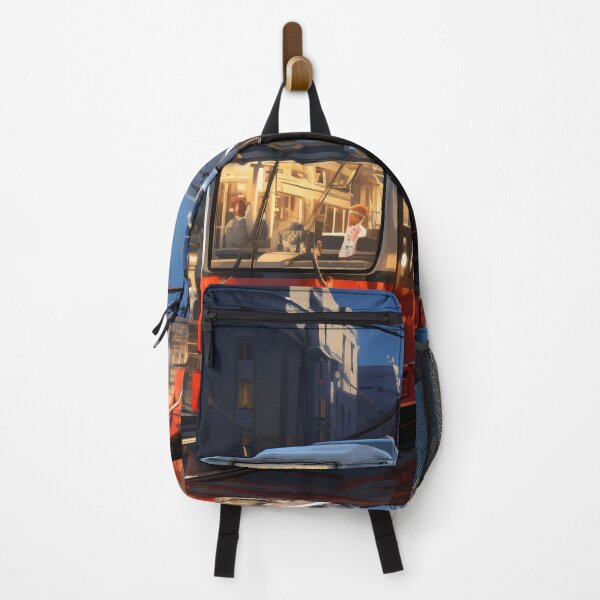 Item preview, Sunset Reflections on the City Tramline designed and sold by oanaunciuleanu.