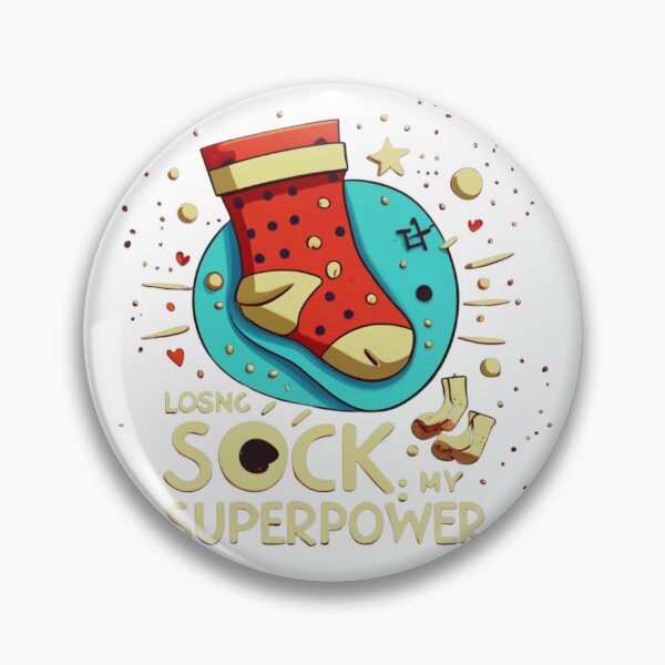 Item preview,  Losing Socks: My Superpower designed and sold by kayno99.