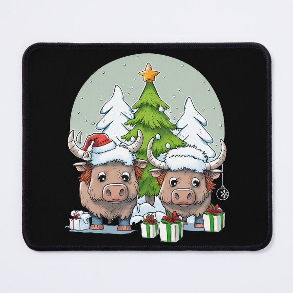 Item preview, Christmas Bison Cute Animals designed and sold by MyIdeas82.