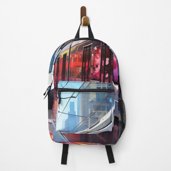 Item preview, Sunset Reflections on the City Tramline designed and sold by oanaunciuleanu.