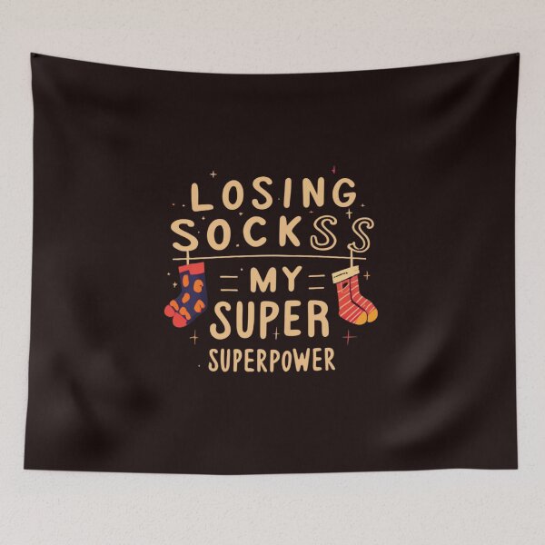 Item preview,  Losing Socks: My Superpower designed and sold by kayno99.
