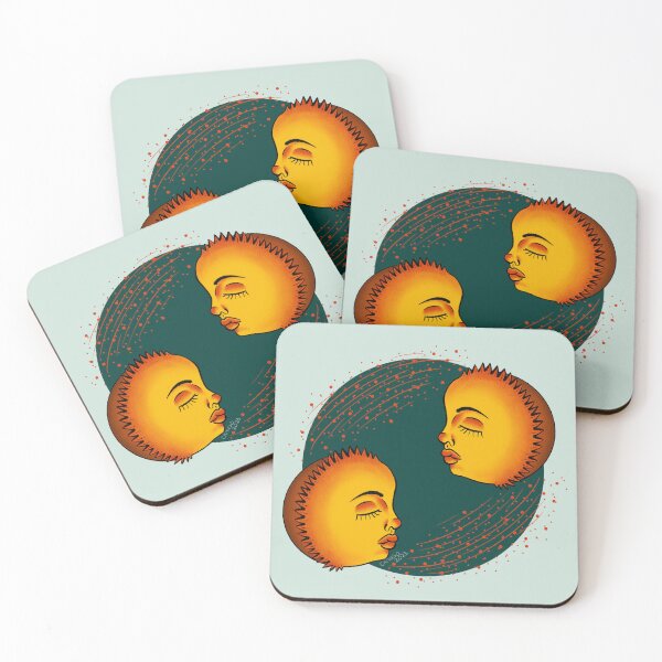 Item preview, Gemini Suns designed and sold by Cait Wight Art.
