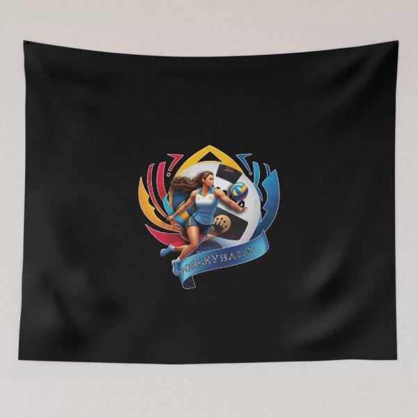 Item preview, Volleyball Visionary Emblem designed and sold by NickTaroDesign.