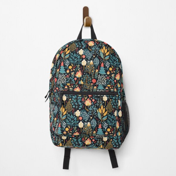 Item preview, Enchanted Winter Garden: Festive Flora and Mystical Wildlife designed and sold by Moisky Patterns.