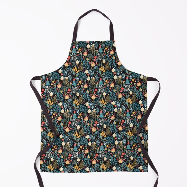 Item preview, Enchanted Winter Garden: Festive Flora and Mystical Wildlife designed and sold by Moisky Patterns.