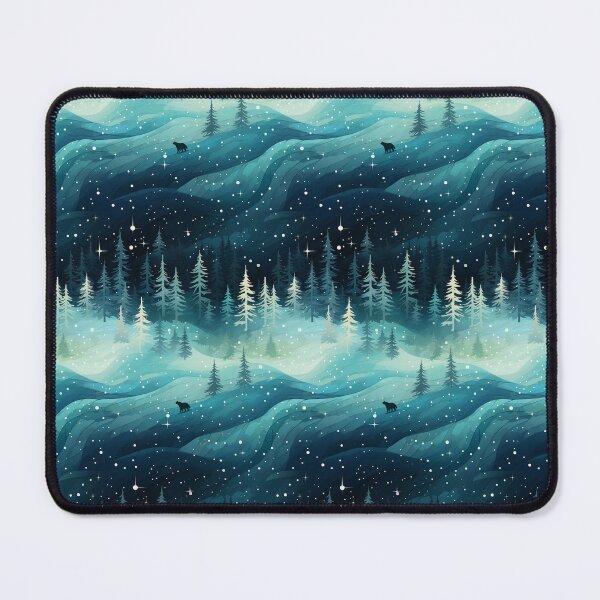 Item preview, Winter Wonderland: Serene Snowy Landscape for Festive Decor designed and sold by Moisky Patterns.