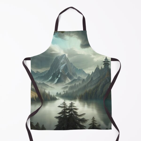 Item preview, great mountains and a beautiful forest designed and sold by mikaws.