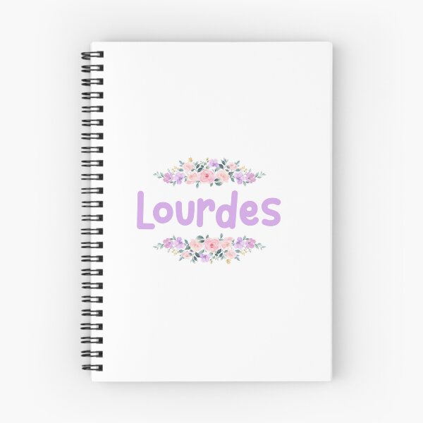 Item preview, Purple Flower Lourdes Name Label designed and sold by NormadWorld.