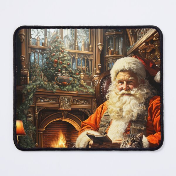 Item preview, House of Santa Claus and cat designed and sold by Mickeymouse2023.