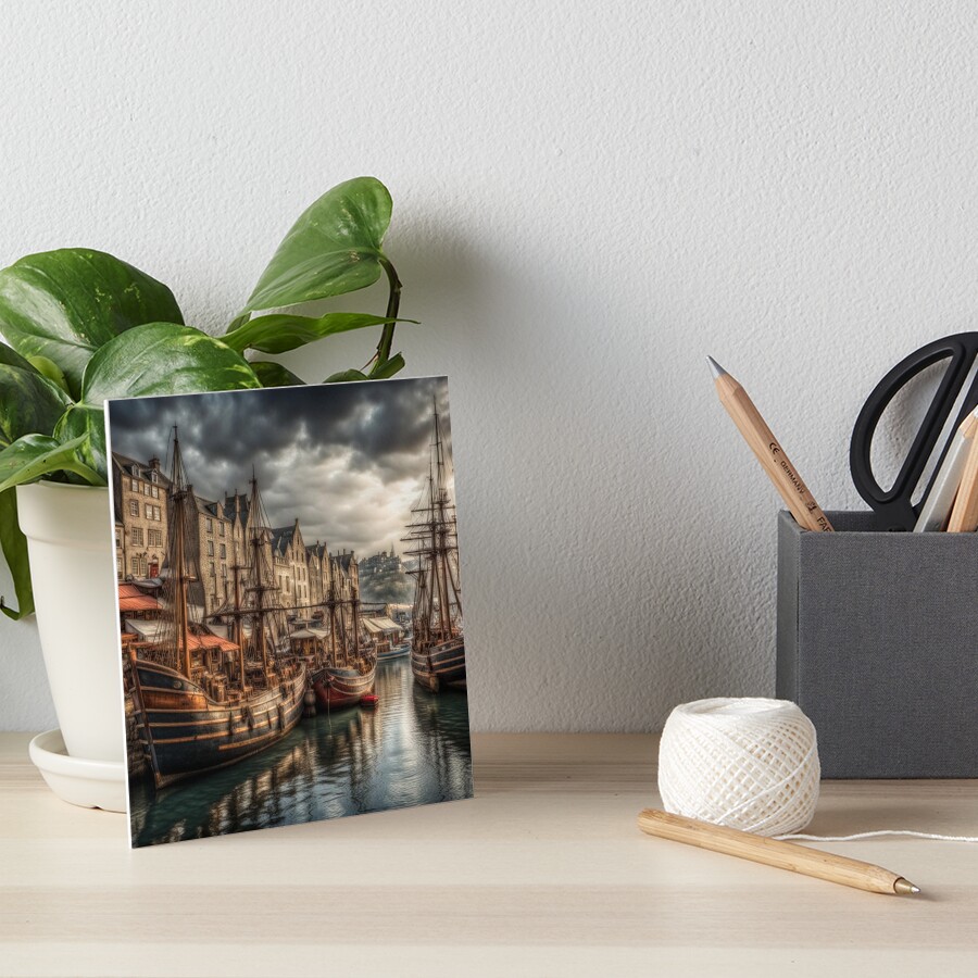 Item preview, Art Board Print designed and sold by LenCarol.