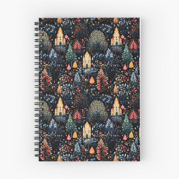 Item preview, Festive Winter Dreamscape: Charming Holiday Landscapes designed and sold by Moisky Patterns.