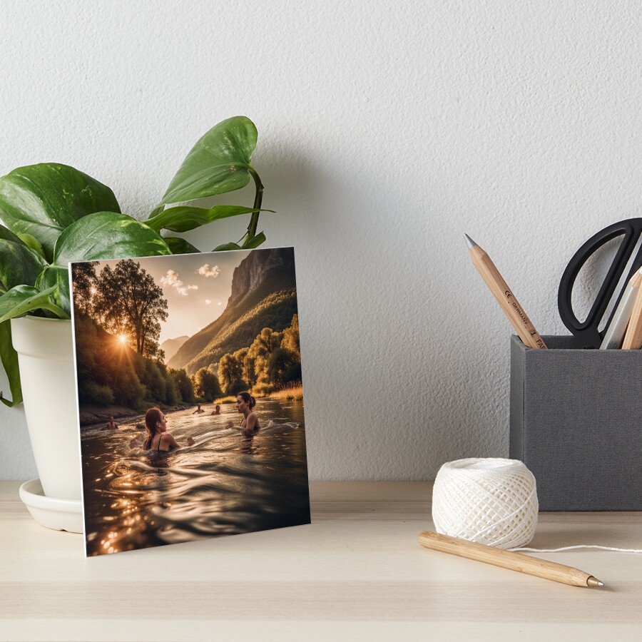 Item preview, Art Board Print designed and sold by LenCarol.