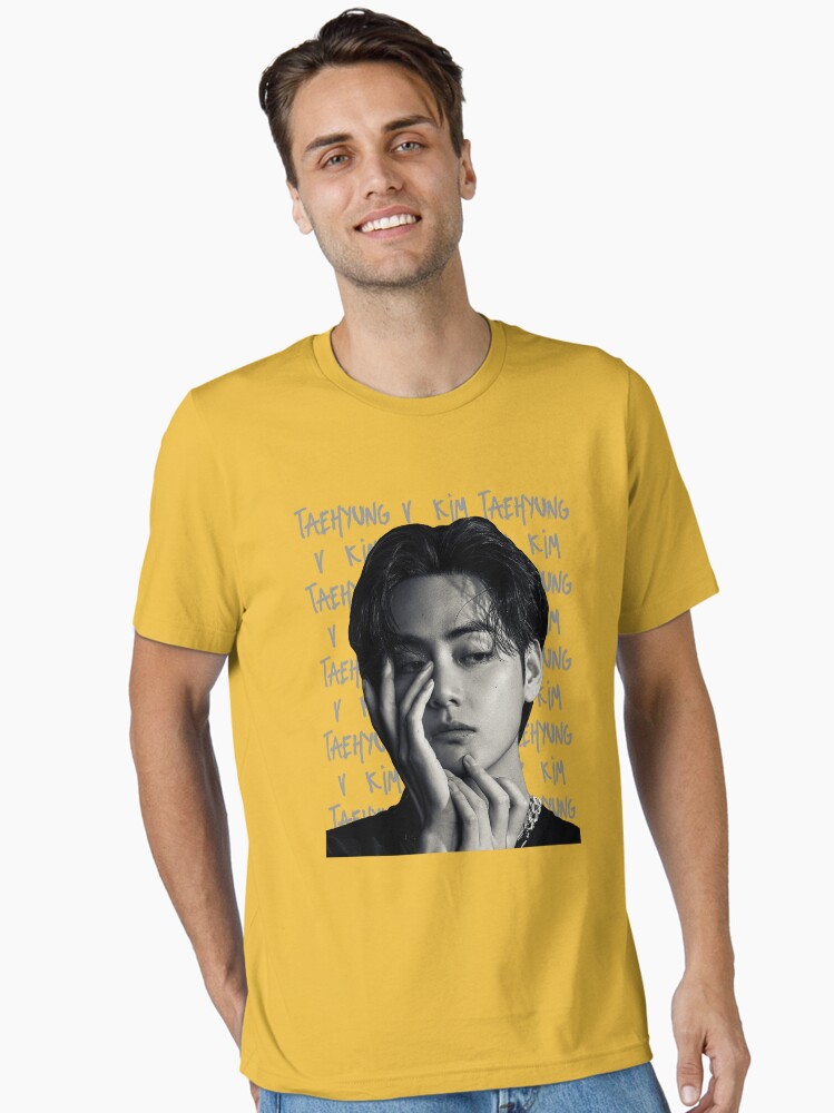 BTS V LAYOVER Tシャツ BTS V LAYOVER S/S T-SHIRT (LAYOVER) (WHITE) - BTS ARMY GIFT SHOP