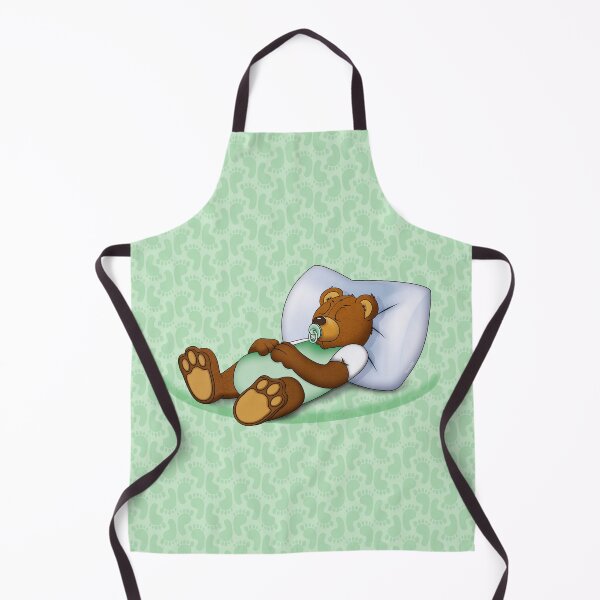 Item preview, Sleeping Ted - Green designed and sold by ifourdezign.
