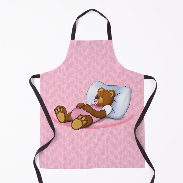 Item preview, Sleeping Ted - Pink designed and sold by ifourdezign.
