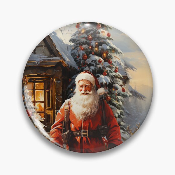 Item preview, Santa Claus to mountains inside home designed and sold by Mickeymouse2023.