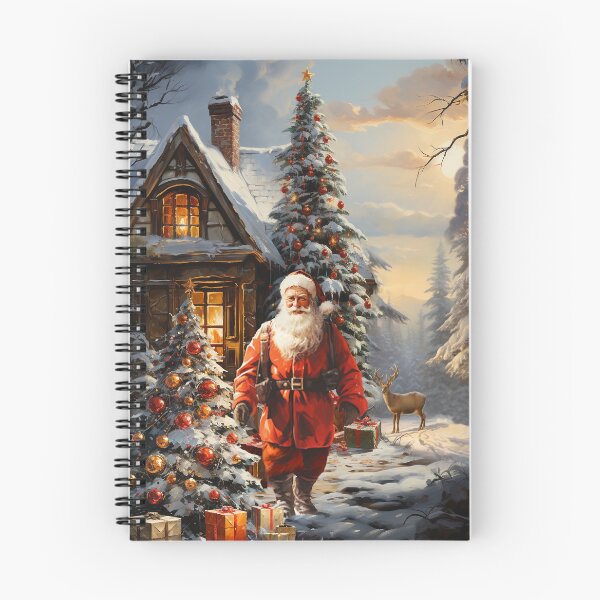 Item preview, Santa Claus to mountains inside home designed and sold by Mickeymouse2023.