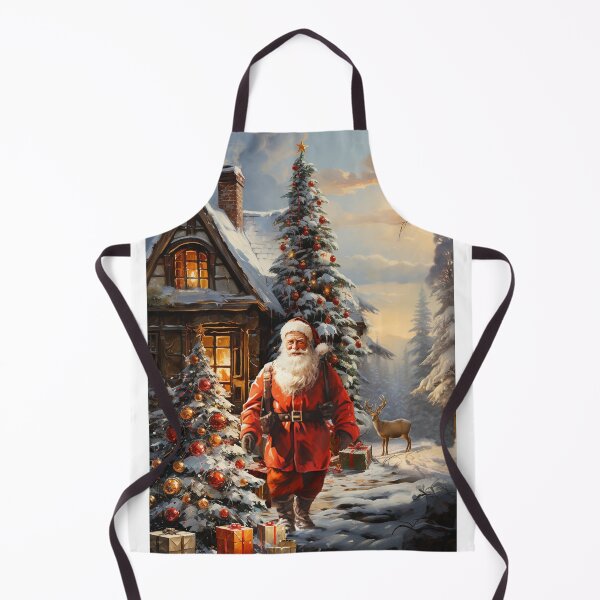Item preview, Santa Claus to mountains inside home designed and sold by Mickeymouse2023.