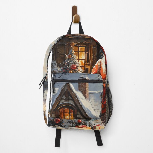 Item preview, Santa Claus to mountains inside home designed and sold by Mickeymouse2023.