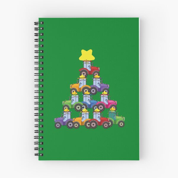 Aperçu de l'œuvre Sapin de Noël Tracteur - vert créée et vendue par BSBgraphics.