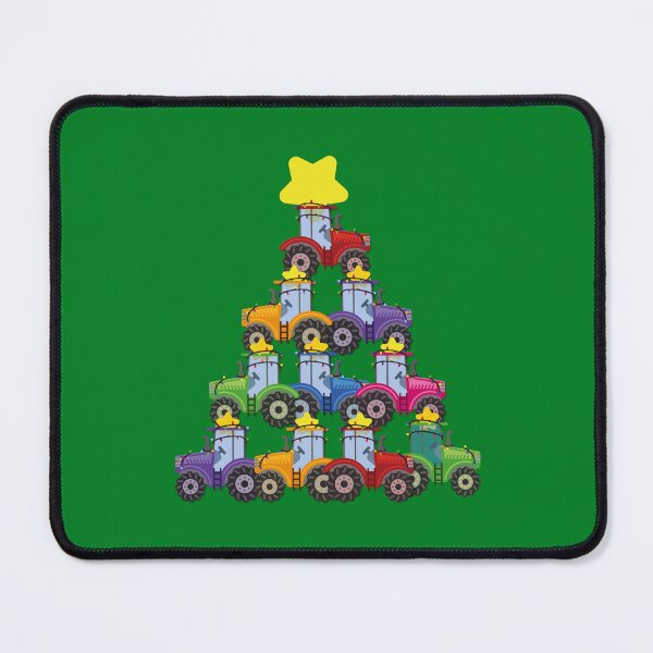 Item preview, Tractor Christmas Tree - green designed and sold by BSBgraphics.