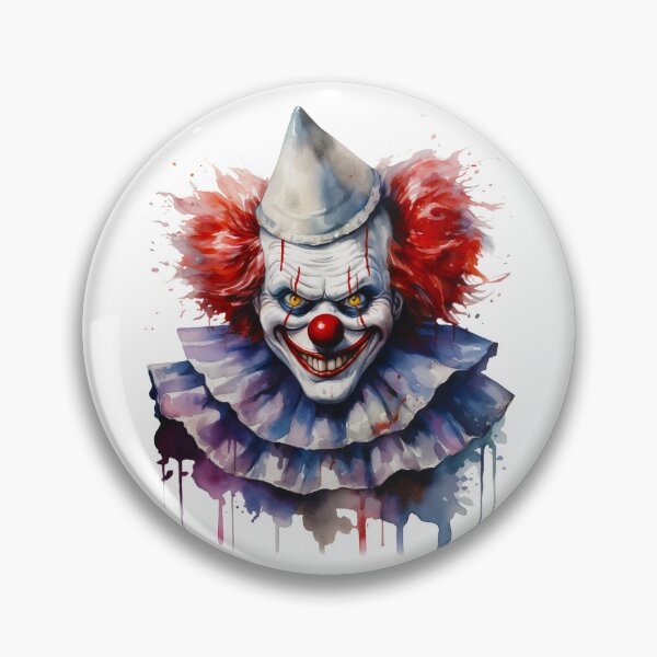 Item preview, Creepy Carnival Clown designed and sold by ZenEvoke.