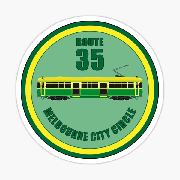 Aperçu de l'œuvre Tramway de Melbourne, insigne de classe W créée et vendue par JonesyDave.