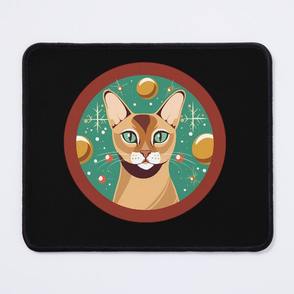 Item preview, Abyssinian Cat Xmas Ornament, Love Cats designed and sold by Logiamerch.