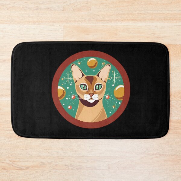 Item preview, Abyssinian Cat Xmas Ornament, Love Cats designed and sold by Logiamerch.