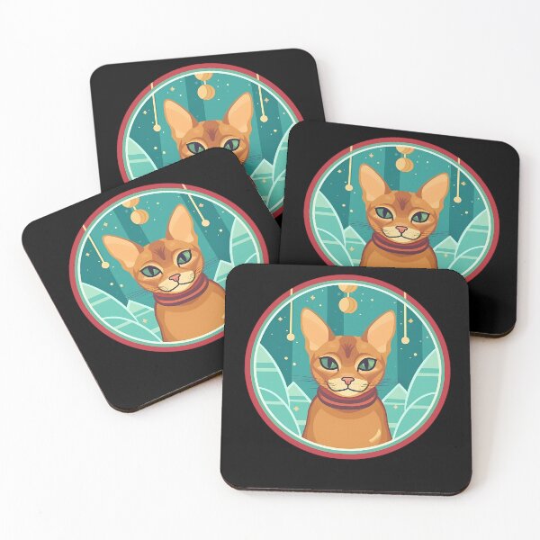 Item preview, Abyssinian Cat Xmas Ornament, Love Cats designed and sold by Logiamerch.