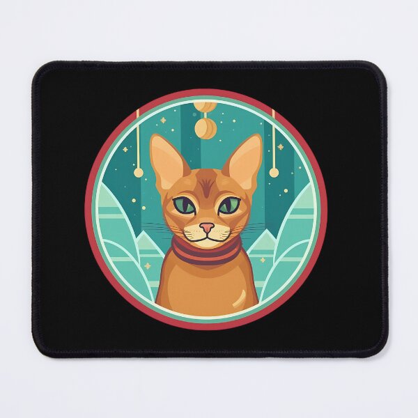 Item preview, Abyssinian Cat Xmas Ornament, Love Cats designed and sold by Logiamerch.